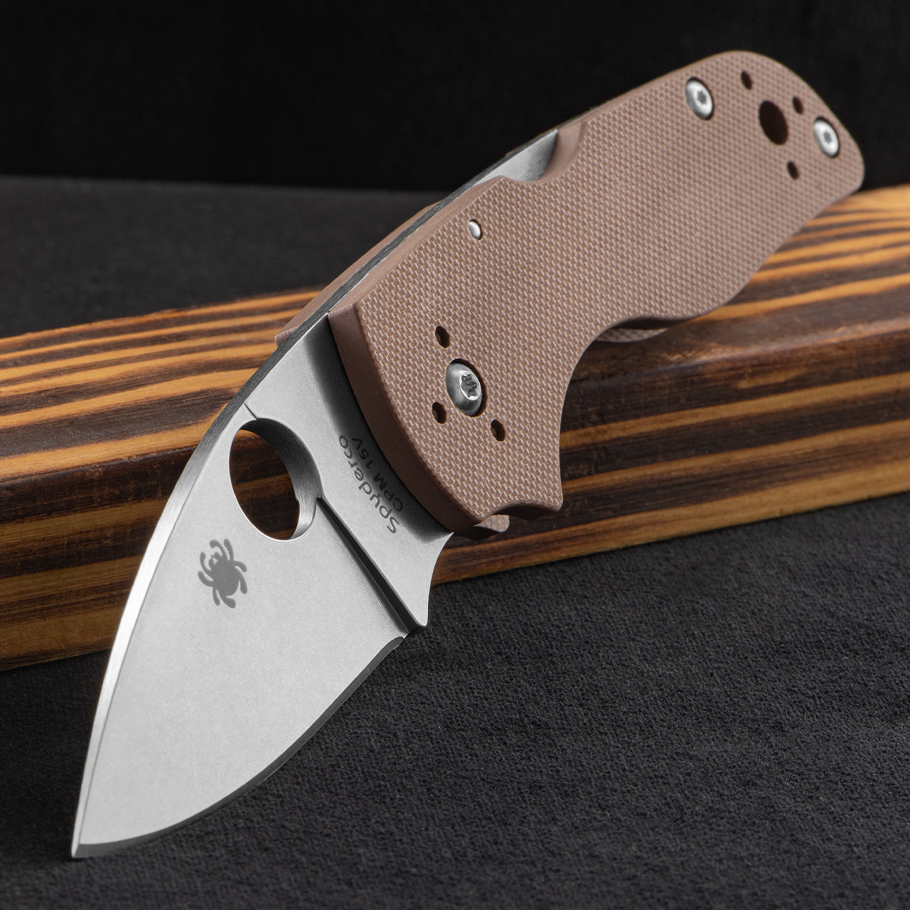 Spyderco Lil Native Brown G10 Sprint Run | Limited Edition Knife