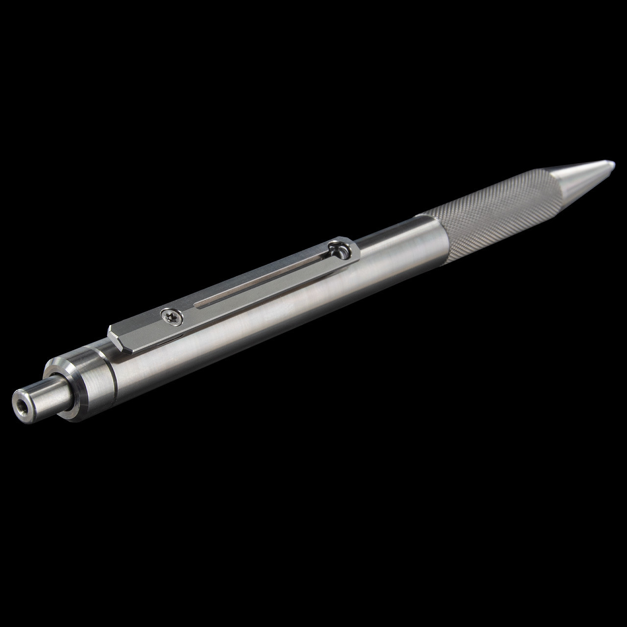 Titaner Titanium Dragon Pearl Pen - Knurling | Tactical Pen