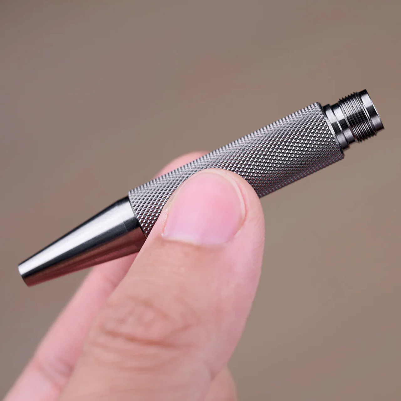 Titaner Titanium Dragon Pearl Pen - Knurling | Tactical Pen