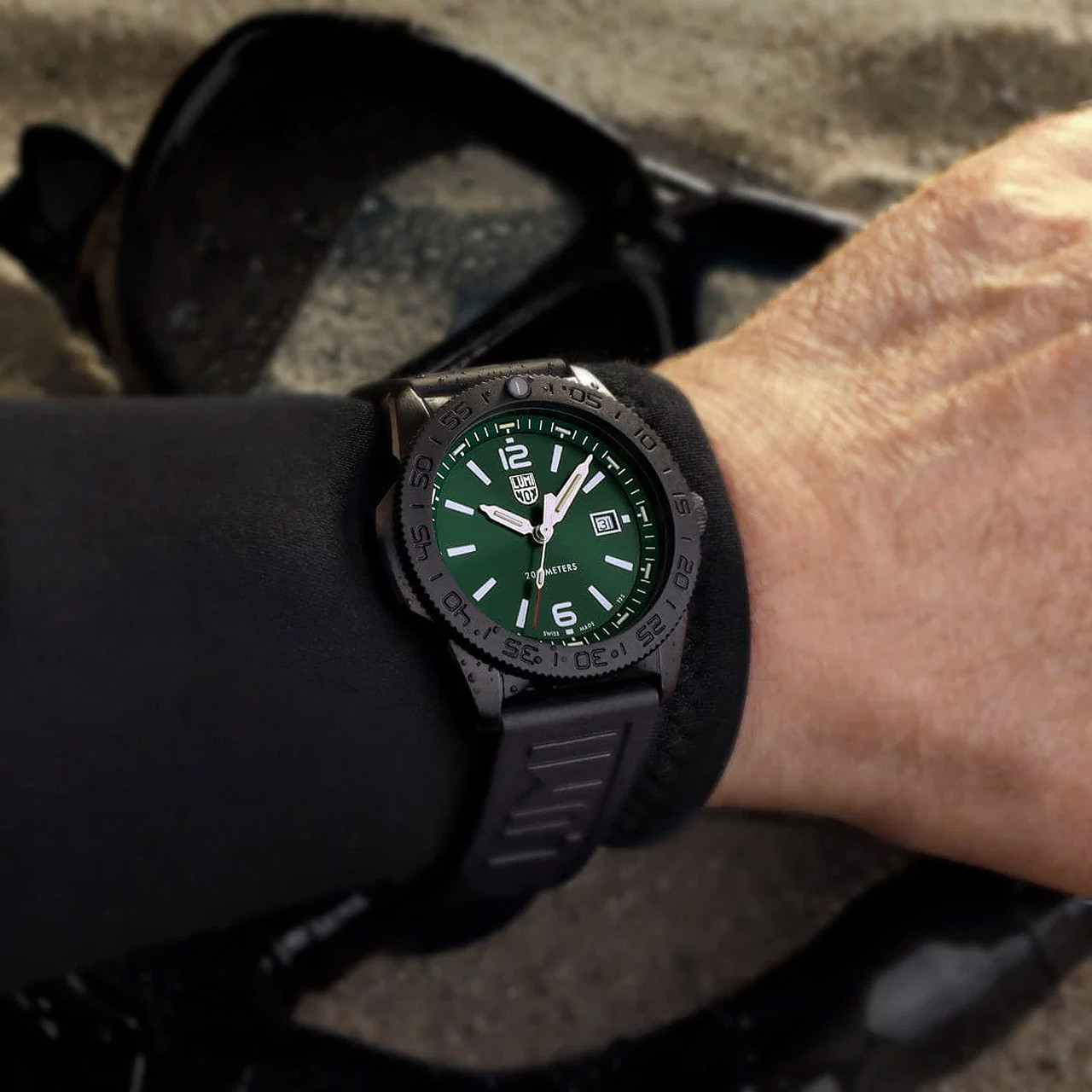 Luminox Pacific Diver 3120 Series Green | Watch