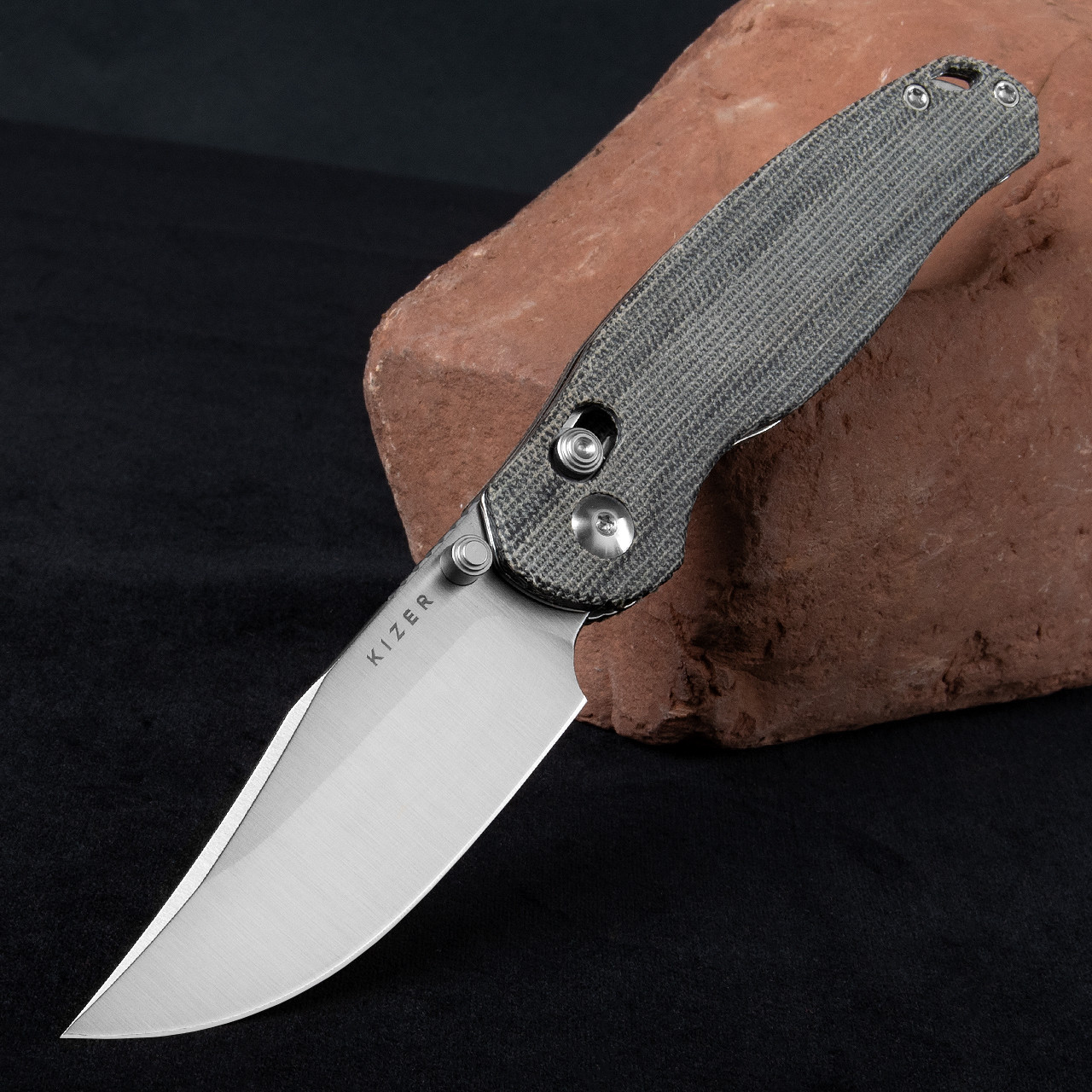 Kizer Phoca CC Norplex UltreX Micarta | Folding Pocket Knife