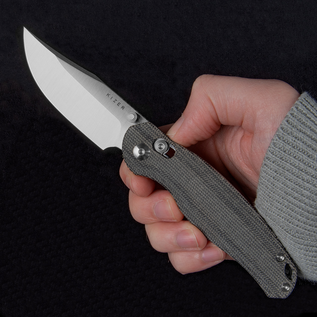 Kizer Phoca CC Norplex UltreX Micarta | Folding Pocket Knife