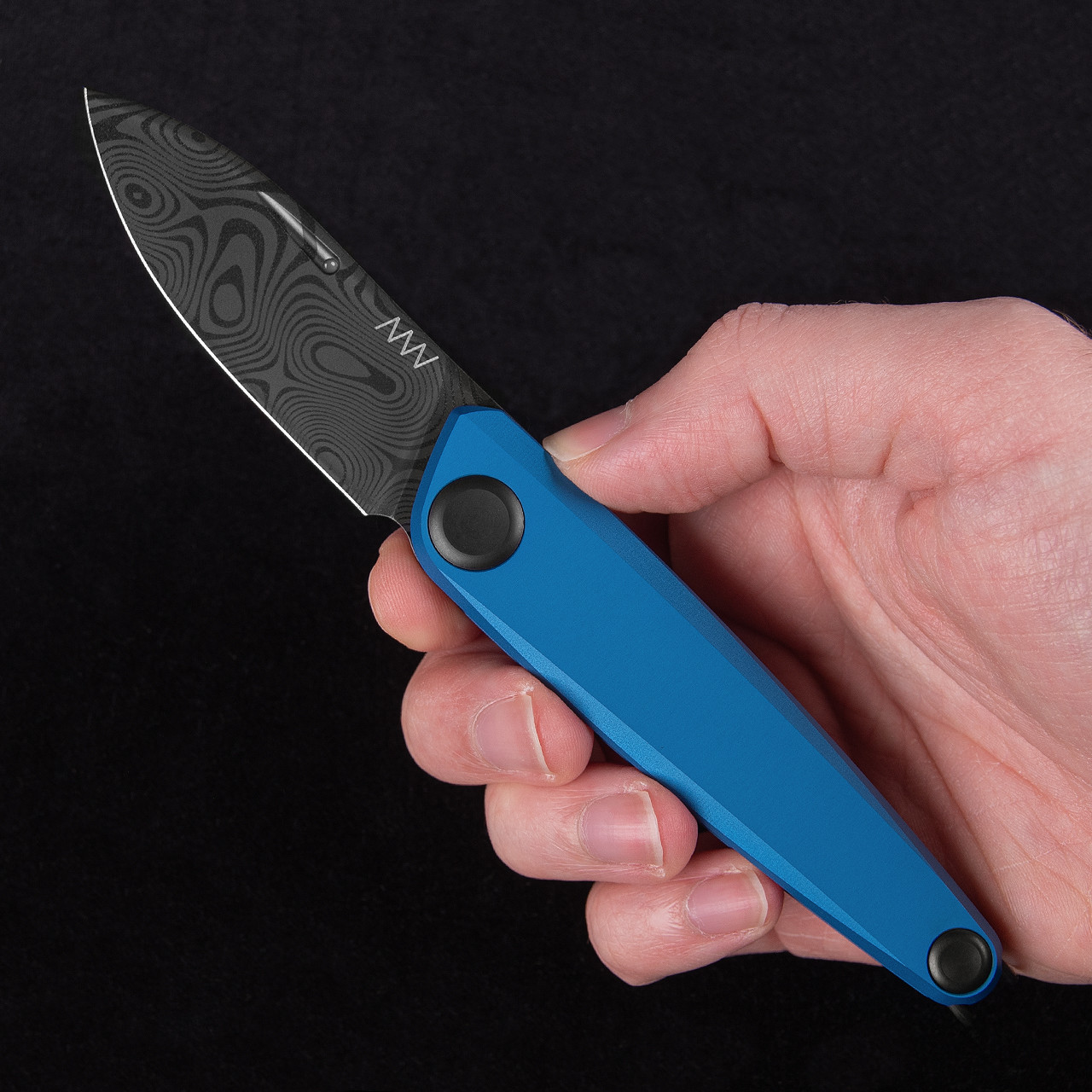 Acta Non Verba Z050 DLC Black Deco | Folding Pocket Knife
