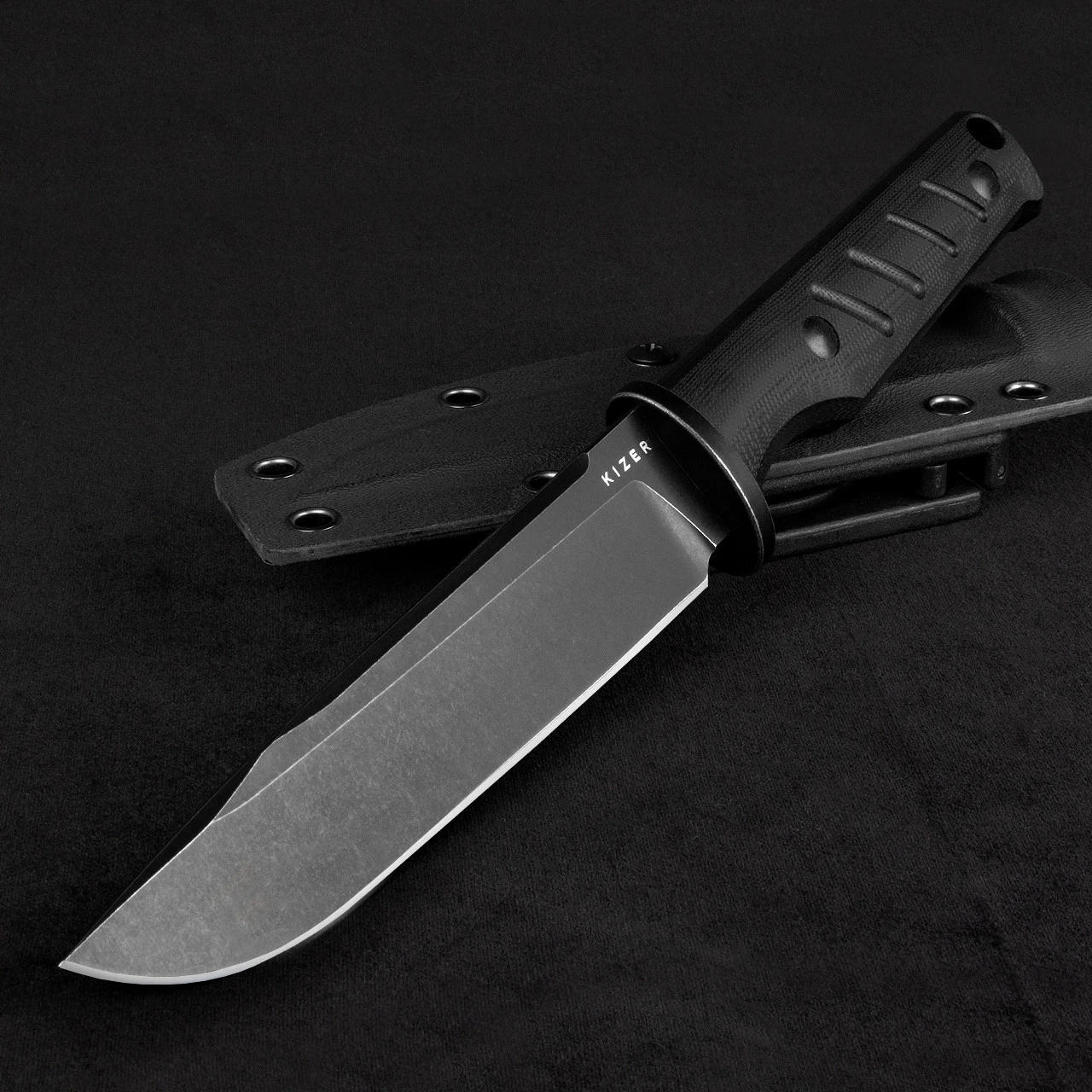 Kizer Camp 180 G10 Blackwashed | Fixed Blade