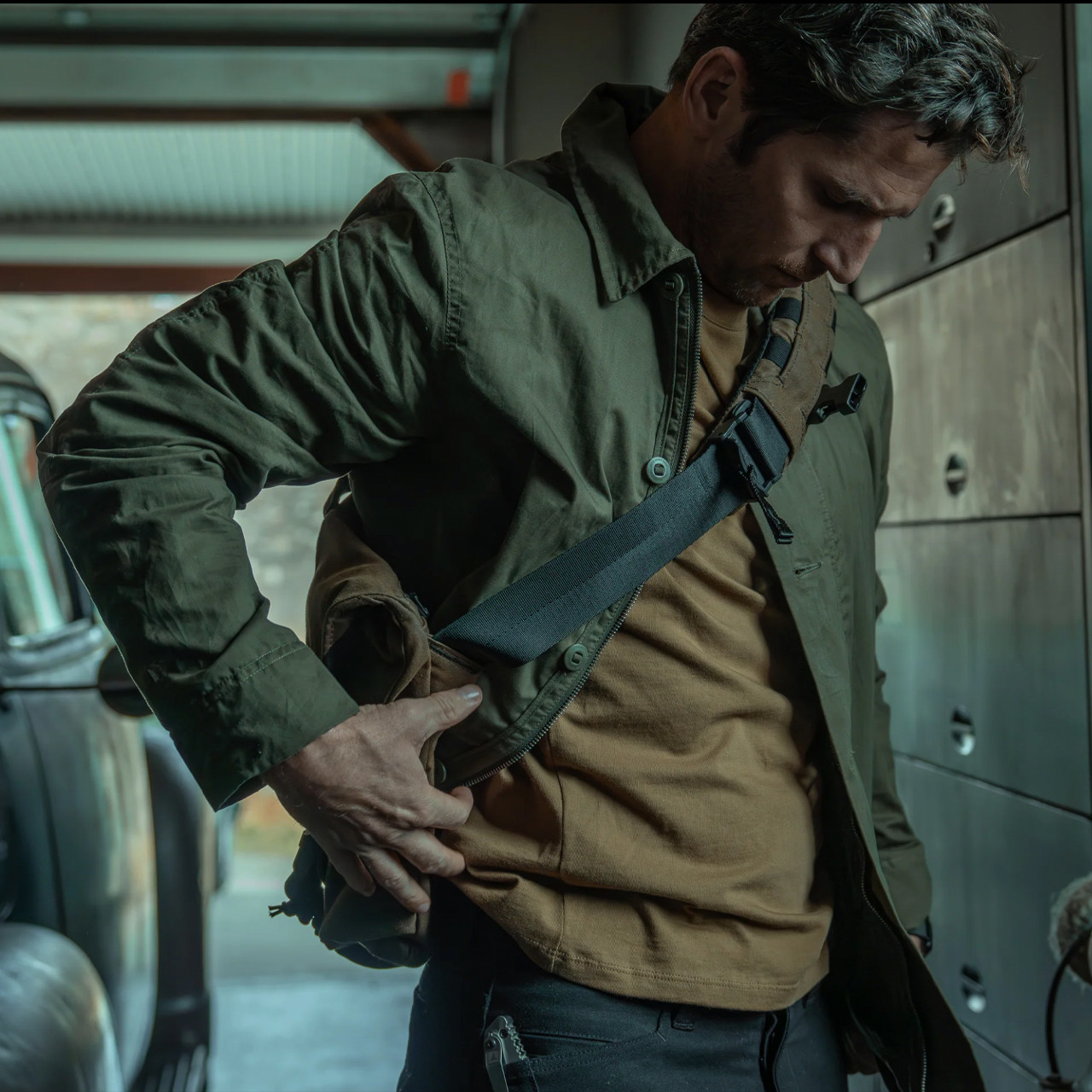 TAD Rake Waxed Jacket BLK | Apparel