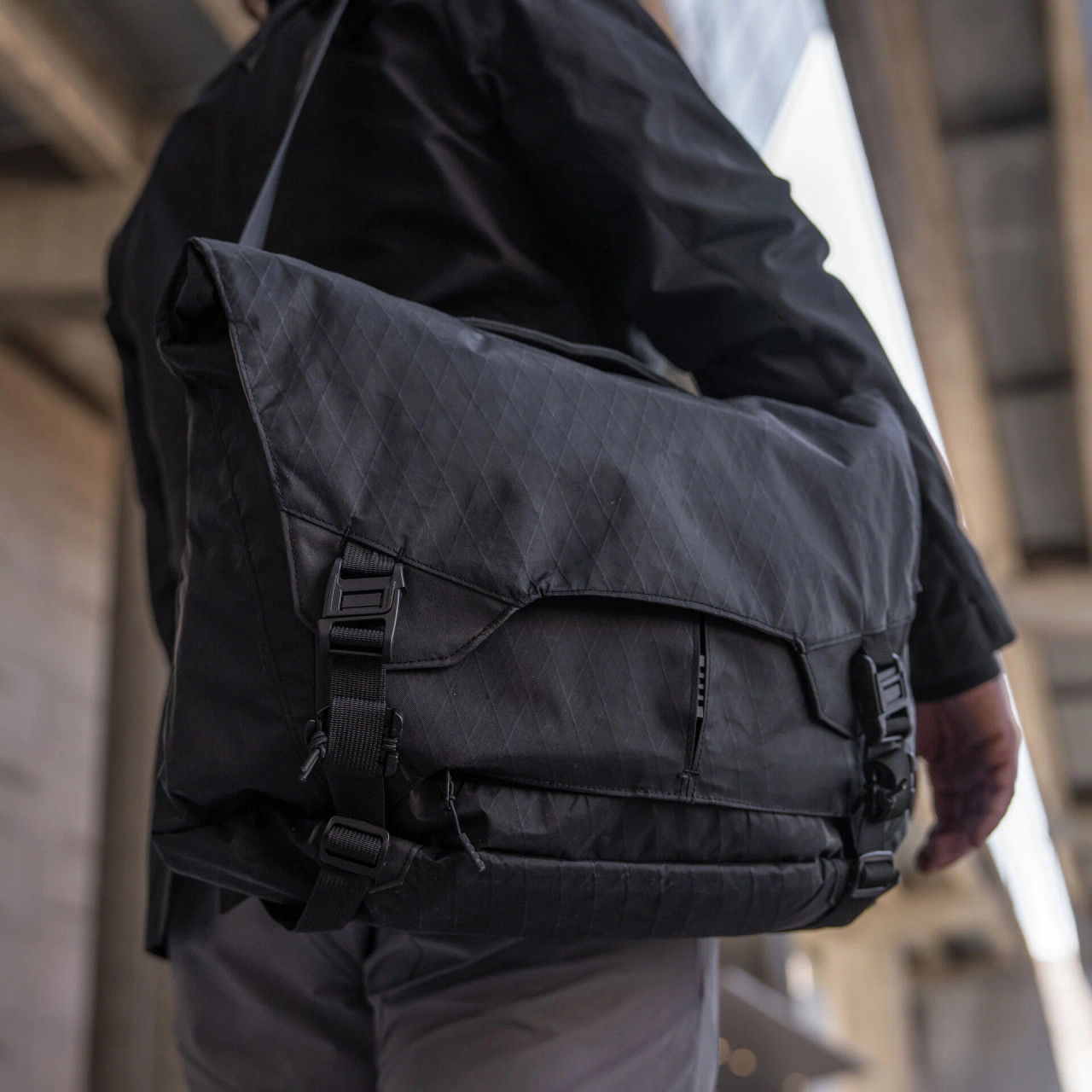 個人装備 TAD Gear Dispatch Bag TAD Parallax Mess Bag 15L | X-PAC Black