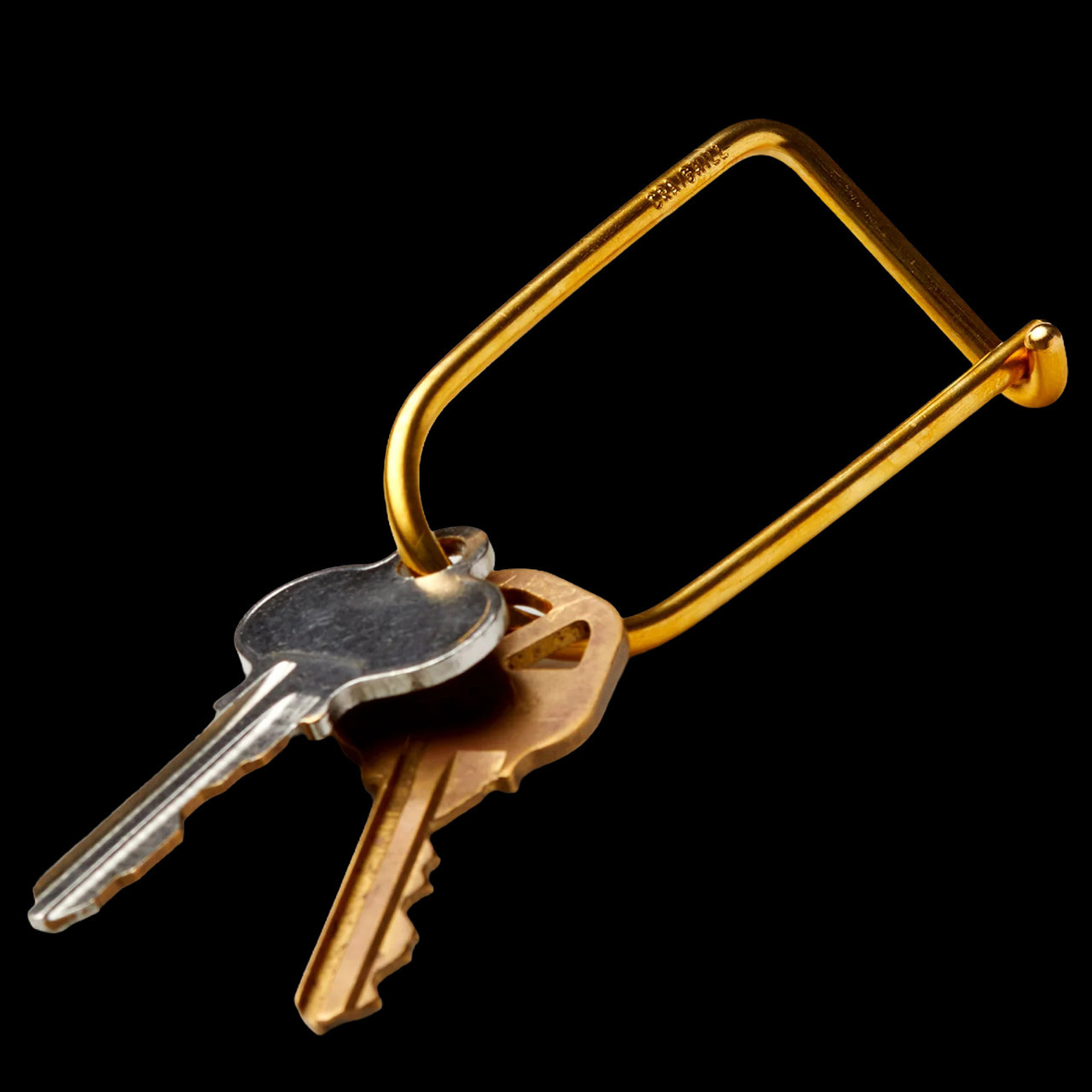 Craig Hill Wilson Keyring | Brass