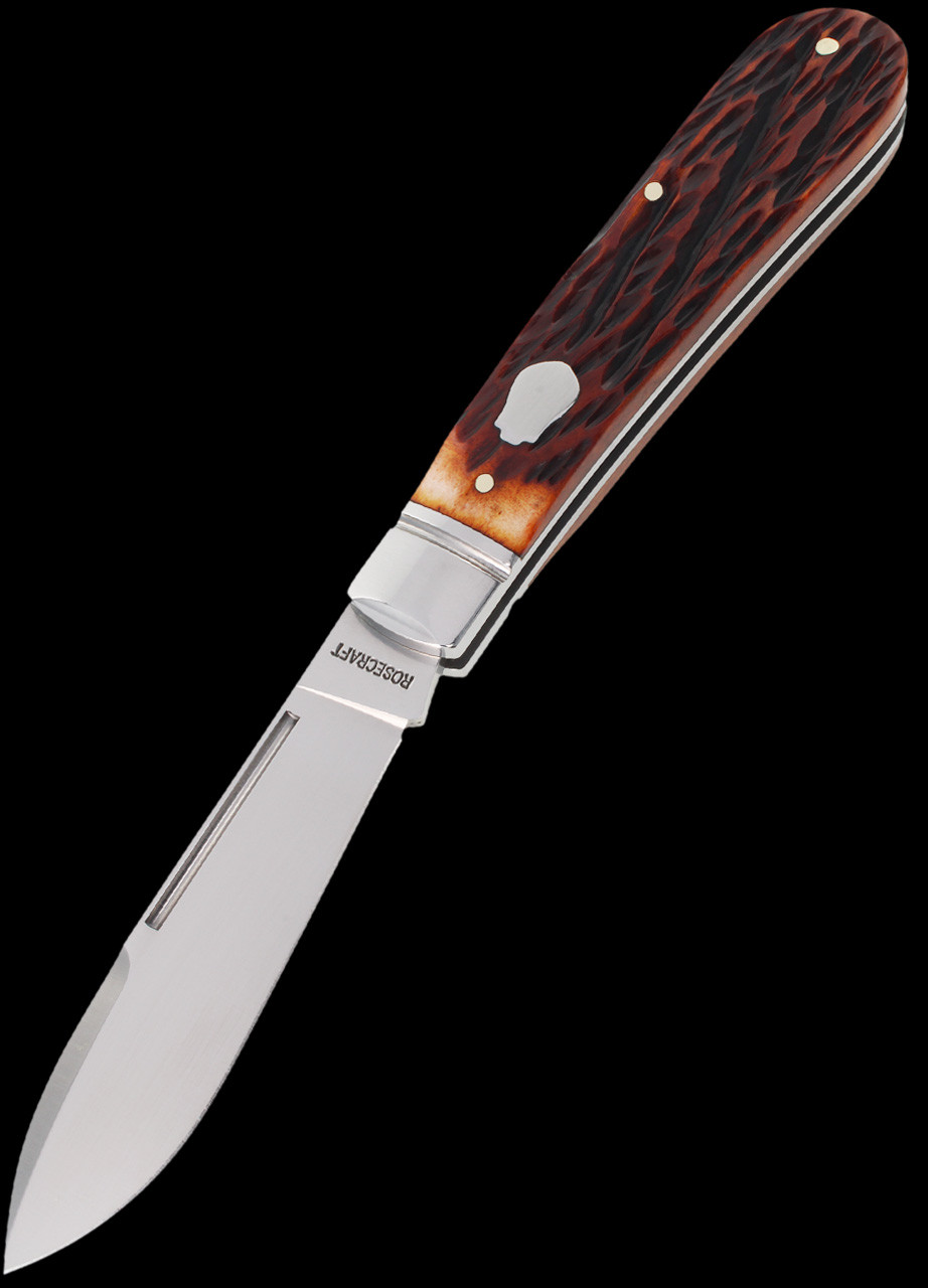 RoseCraft Nolichucky Jack Dapper Jigged Bone | UK Carry Friendly