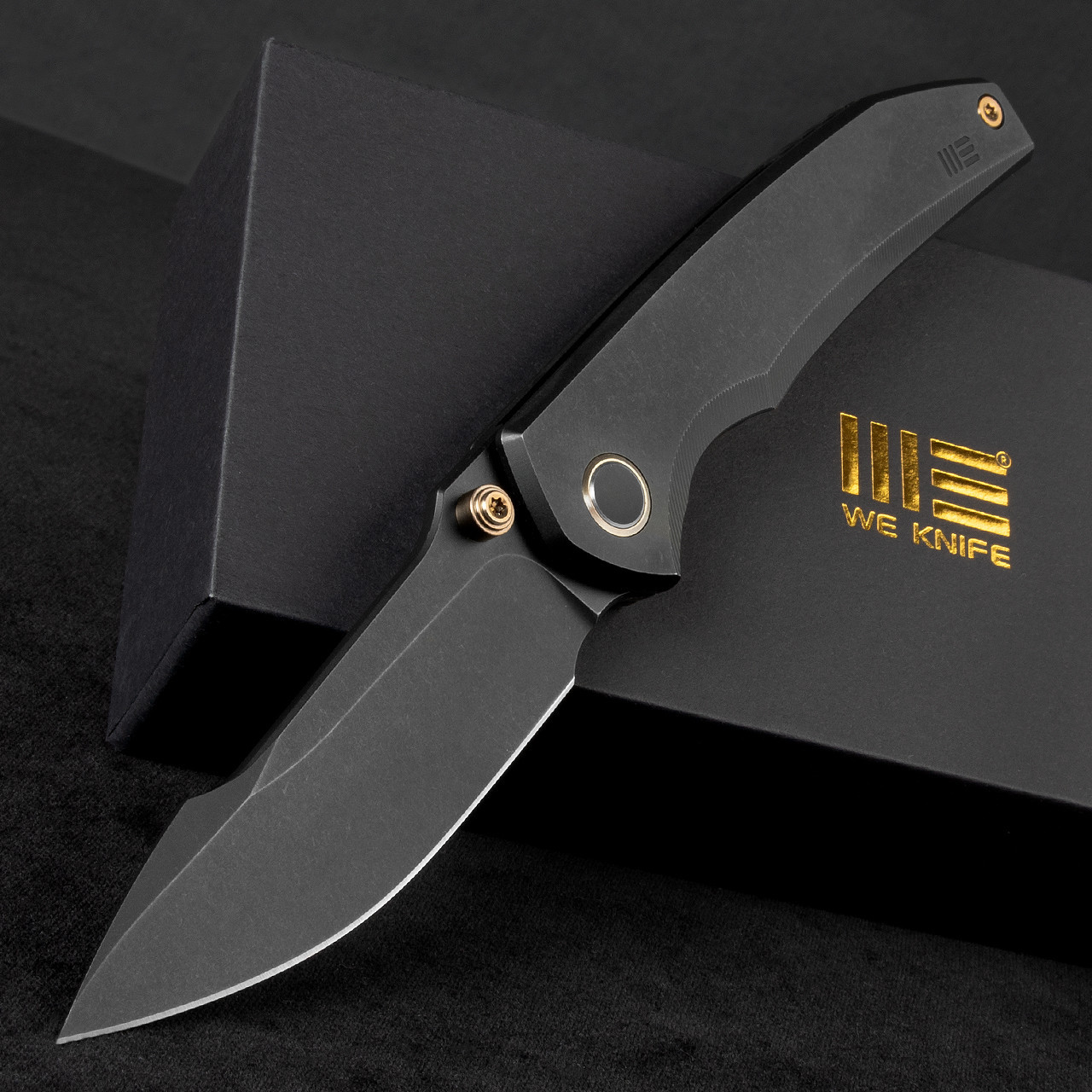 We Knife Ryson Black Titanium | Folding Pocket Knife