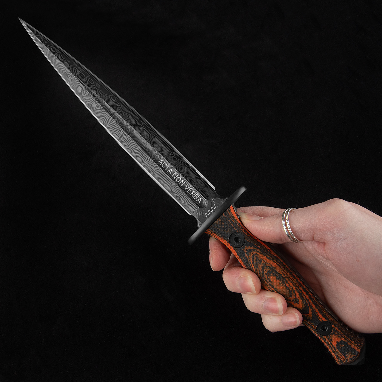 Acta Non Verba M500 Anthropoid Damasteel | Fixed Blade