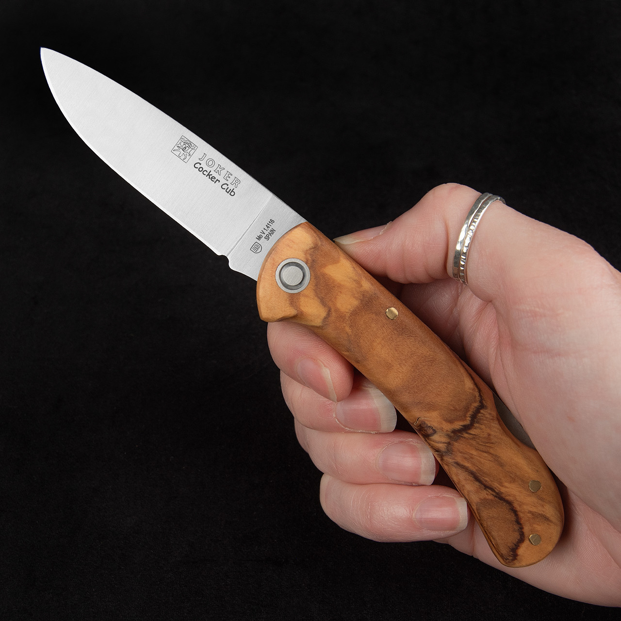 Joker Cocker Cub Olive | Folding Pocket Knife