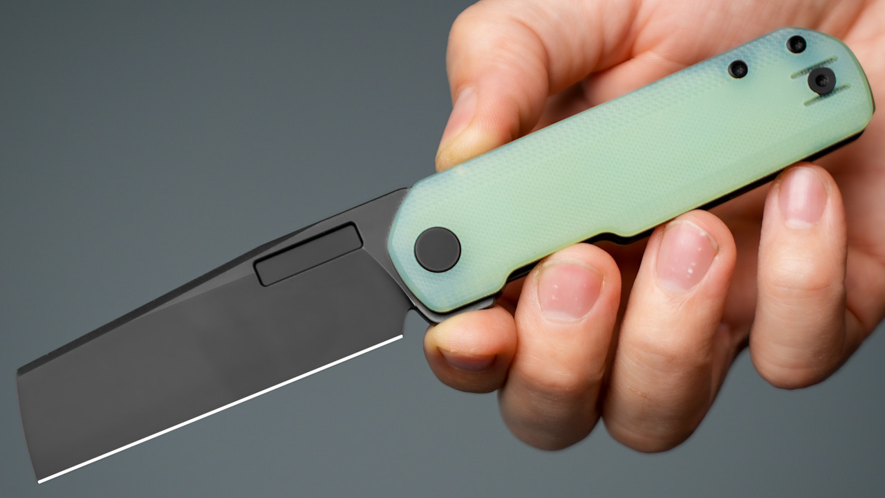 Vero Avid 2 Blackwashed Jade | Folding Pocket Knife