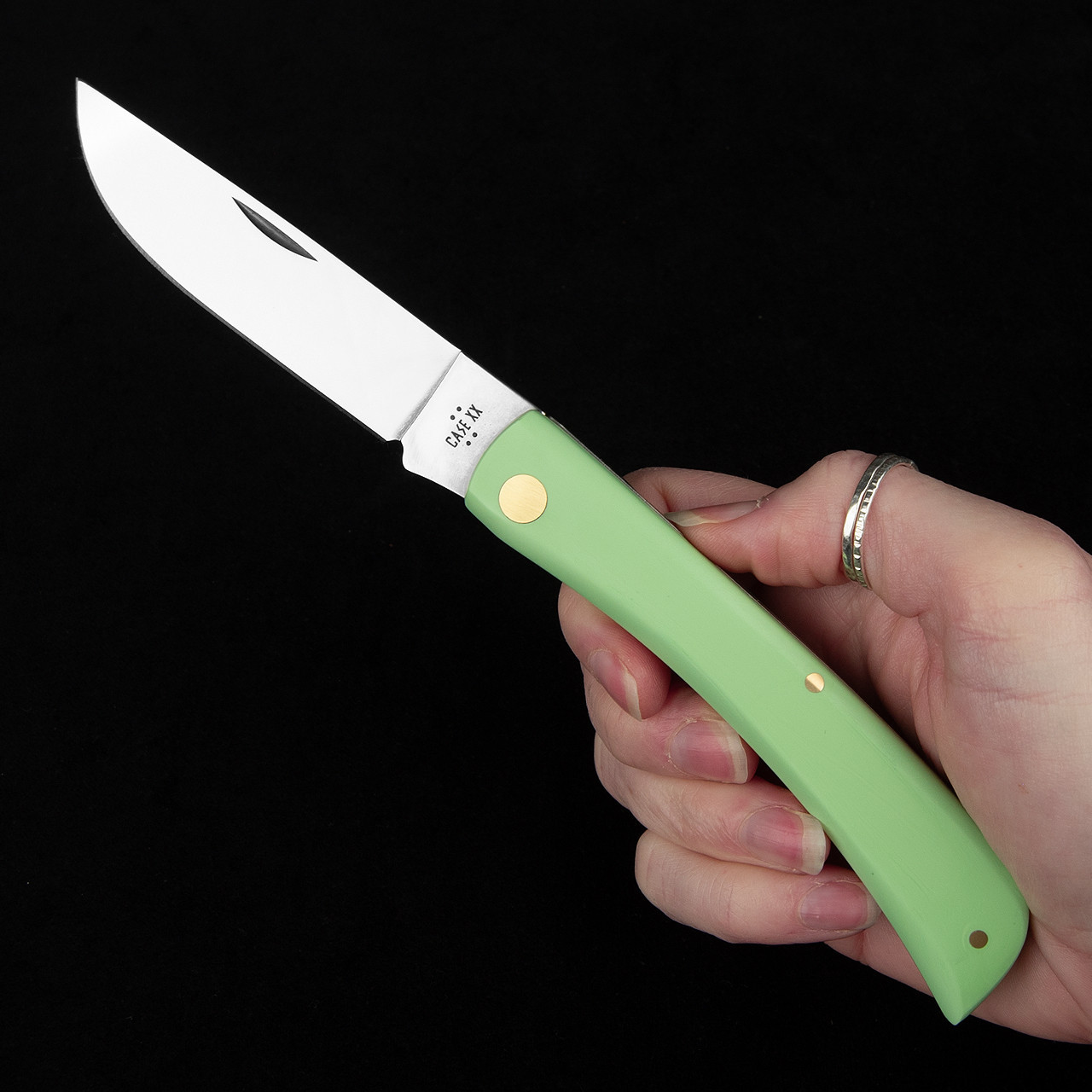 Case Sod Buster Mint Green Folding Knife | Folding Pocket Knife