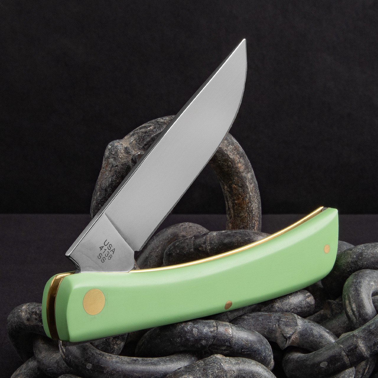 Case Sod Buster Mint Green Folding Knife | Folding Pocket Knife