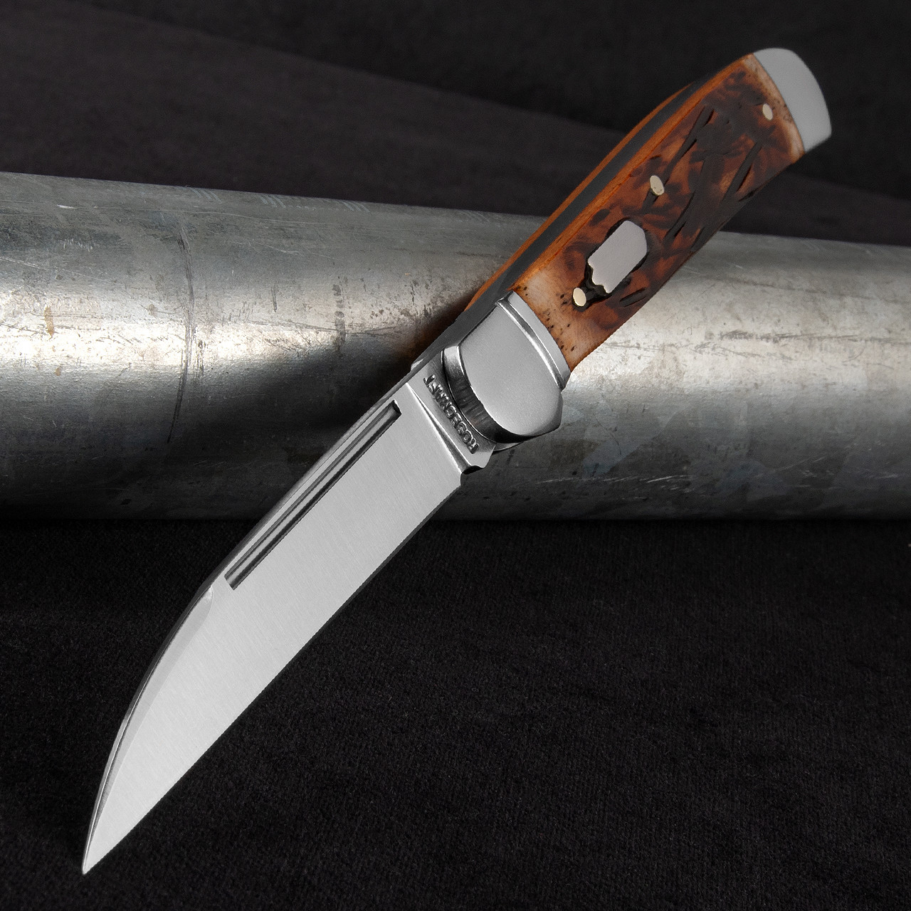 Rosecraft Snake River Copperhead Dapper Jigged Bone | Folding