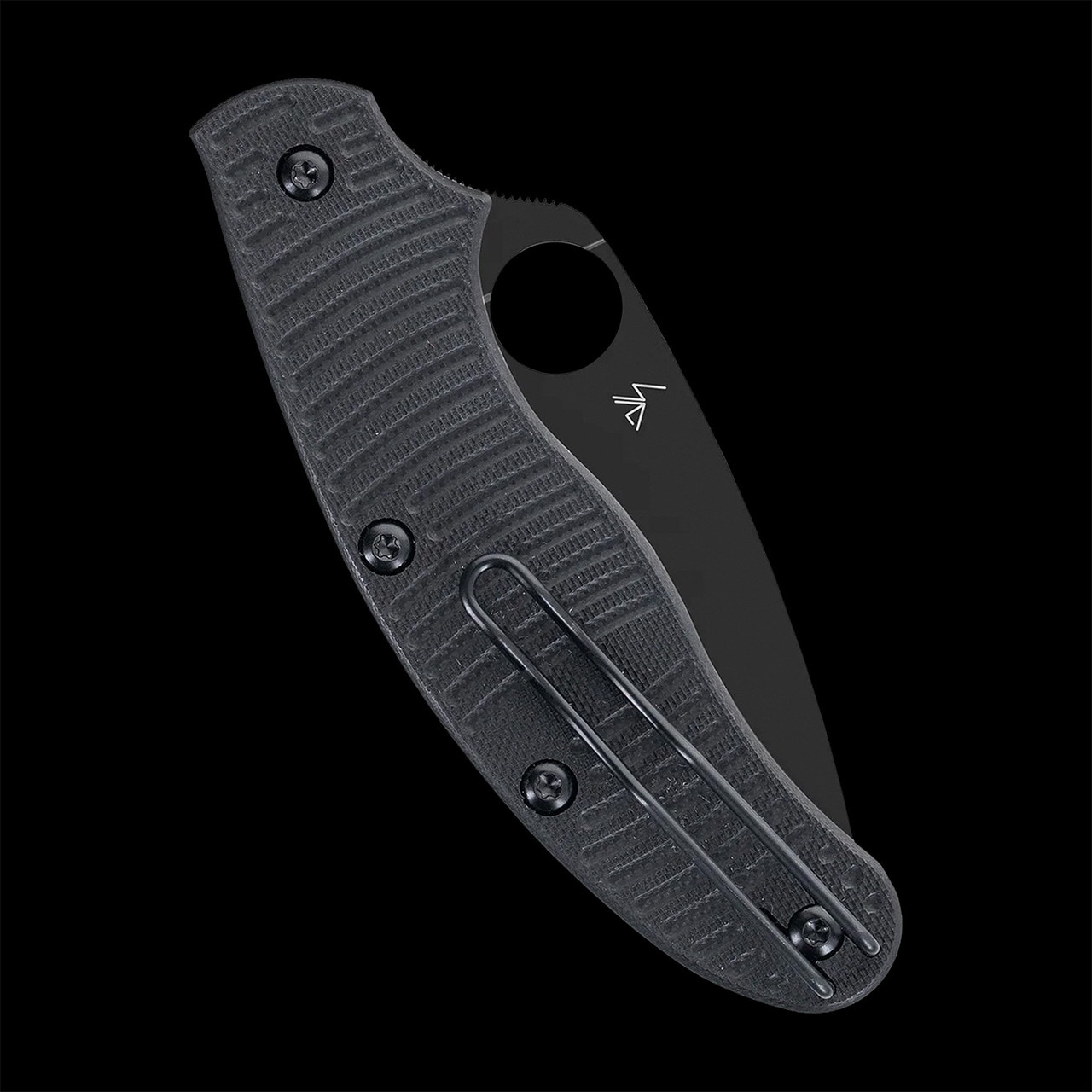 Spyderco UK Penknife Salt Magnacut Black Folding Knife
