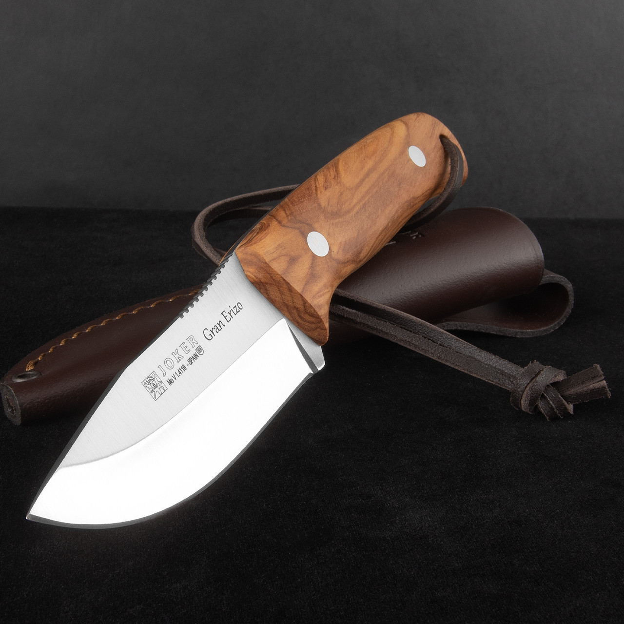 Joker Gran Erizo Olive 9.5cm | Fixed Blade