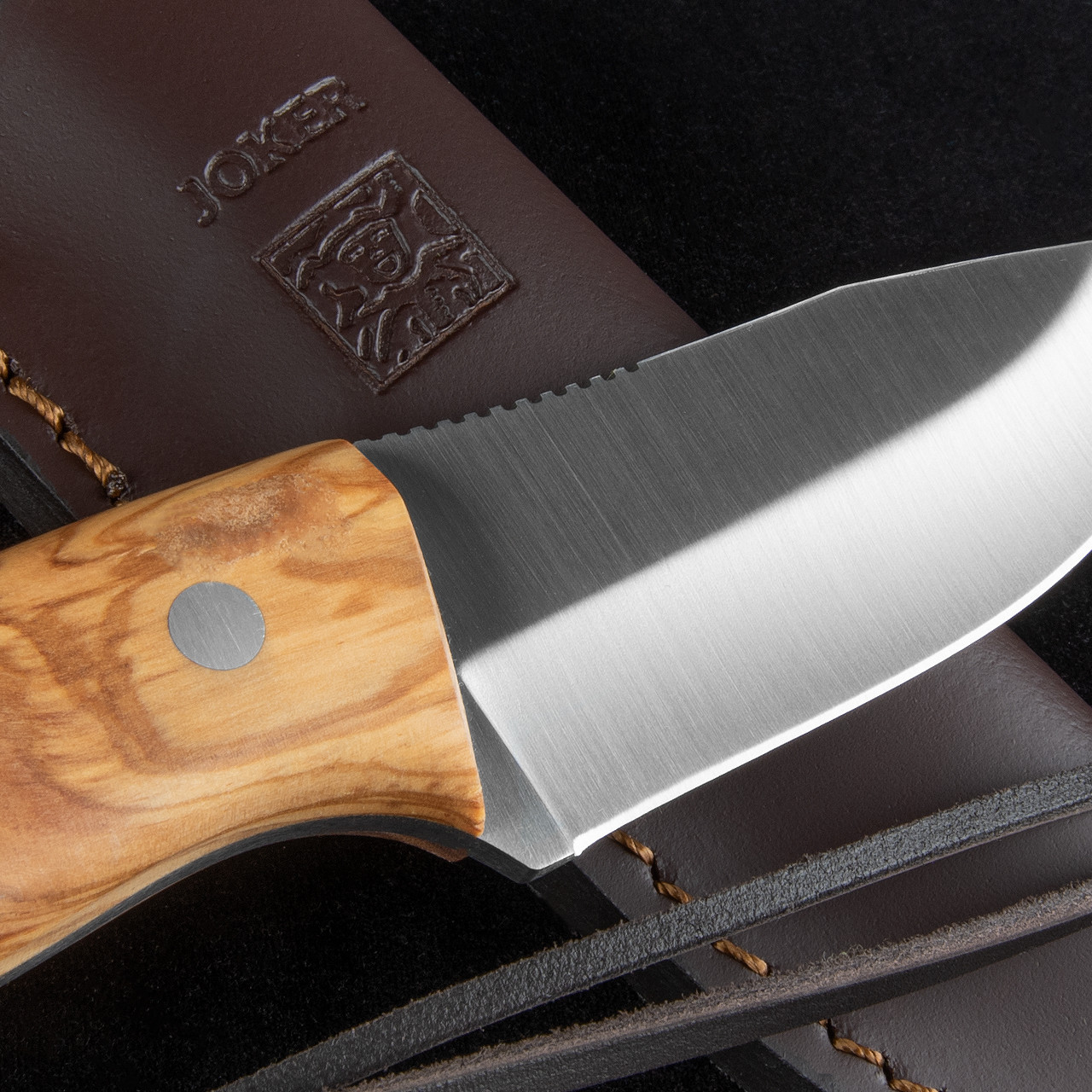 Joker Gran Erizo Olive 9.5cm | Fixed Blade