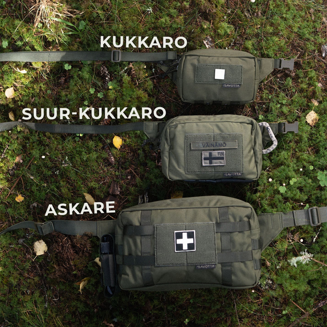 Savotta Askare Hip Pack Green | Other