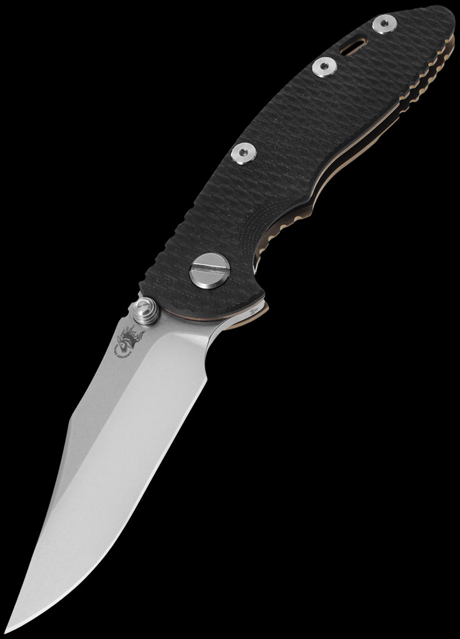 Hinderer XM-18 3.0 Bowie Bronze Blackwashed | Folding Pocket Knife