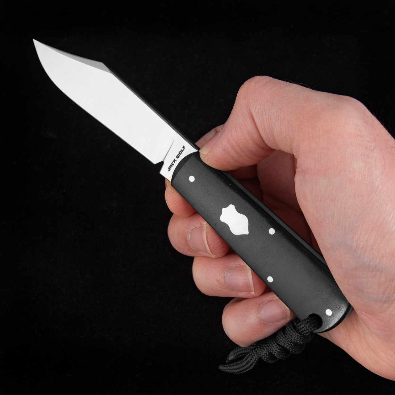 JW Knives Gateway FIXedc Ebony | Fixed Blade