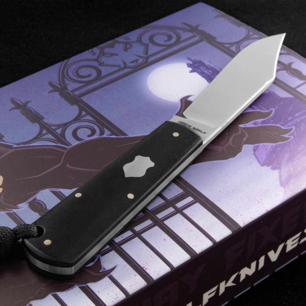 JW Knives Gateway FIXedc Ebony | Fixed Blade