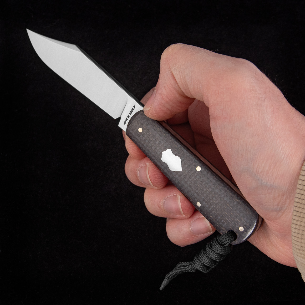 JW Knives Gateway FIXedc Vibe Jute Bison | Fixed Blade