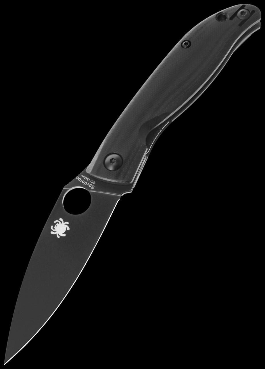 d.d.d　MANTRA Spyderco Mantra 4 G10 Black | Folding Pocket Knife
