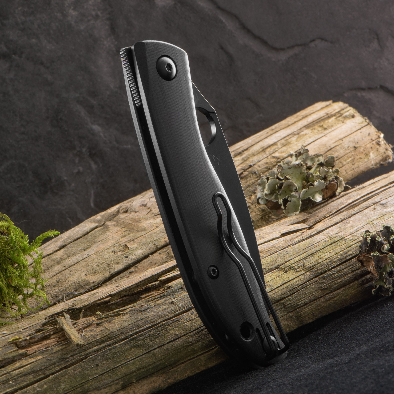 d.d.d　MANTRA Spyderco Mantra 4 G10 Black | Folding Pocket Knife