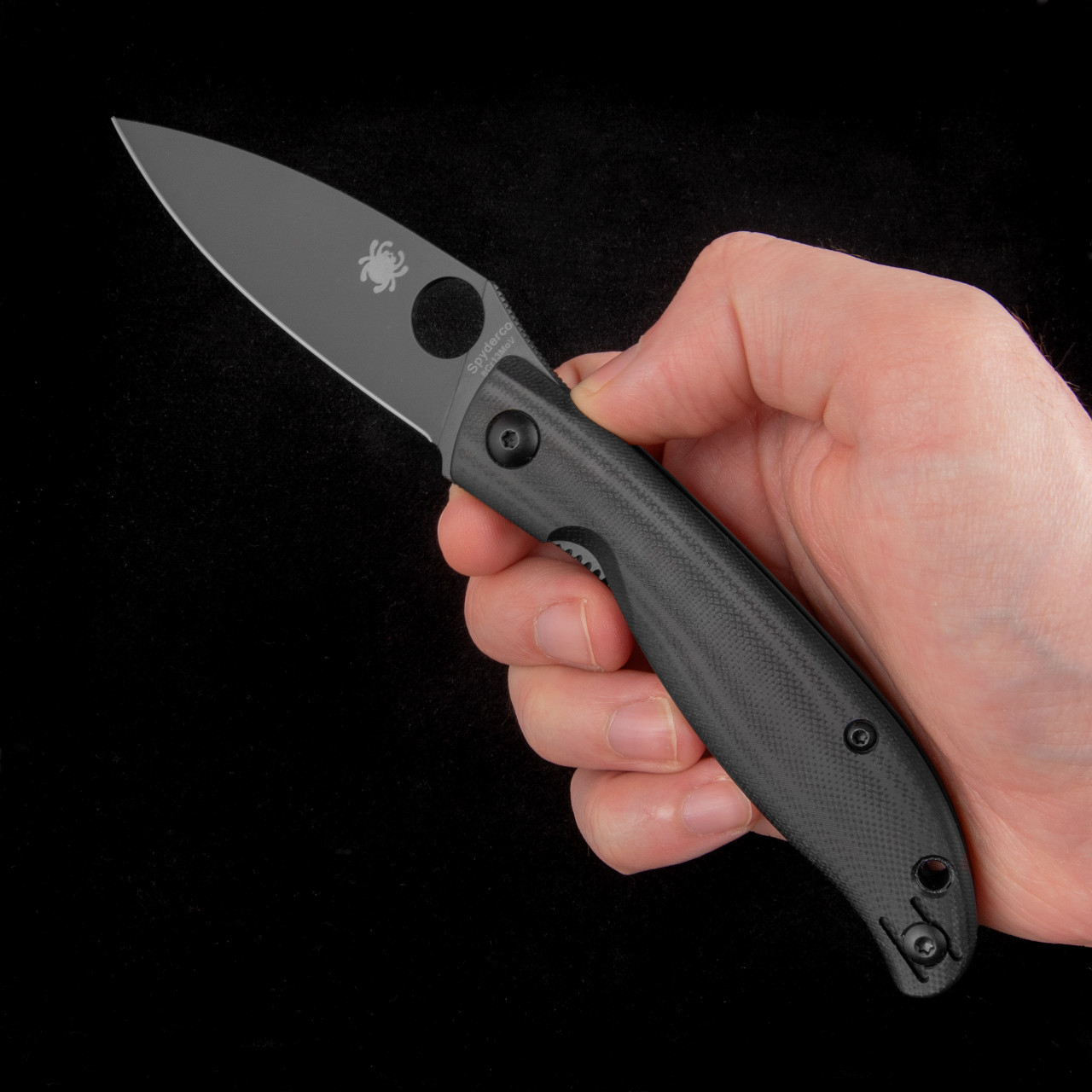 Spyderco Mantra 4 G10 Black | Folding Pocket Knife