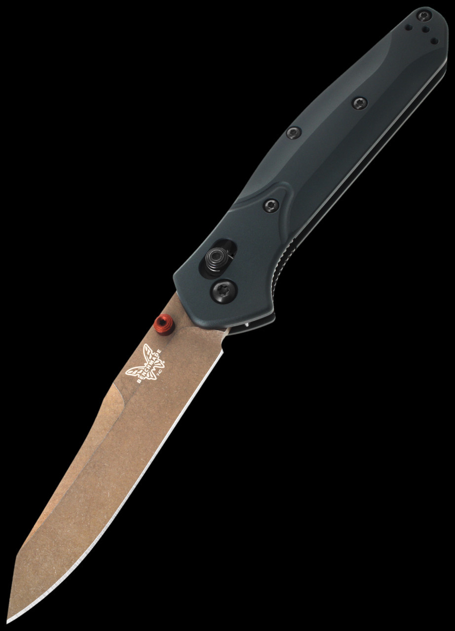 Benchmade 940FE-2601 Osborne Taiga Green Aluminium | Folding