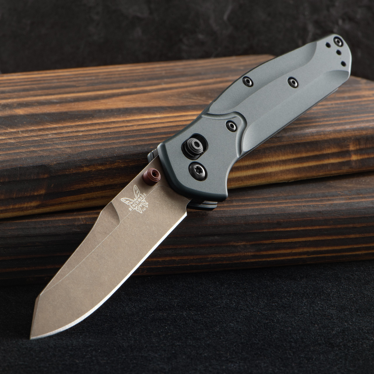 Benchmade 940FE-2601 Osborne Taiga Green Aluminium | Folding