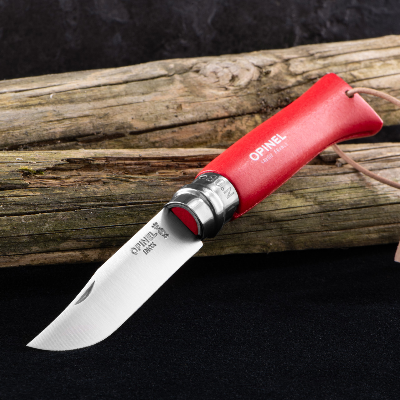 Opinel No08 Colorama Red | Folding Pocket Knife