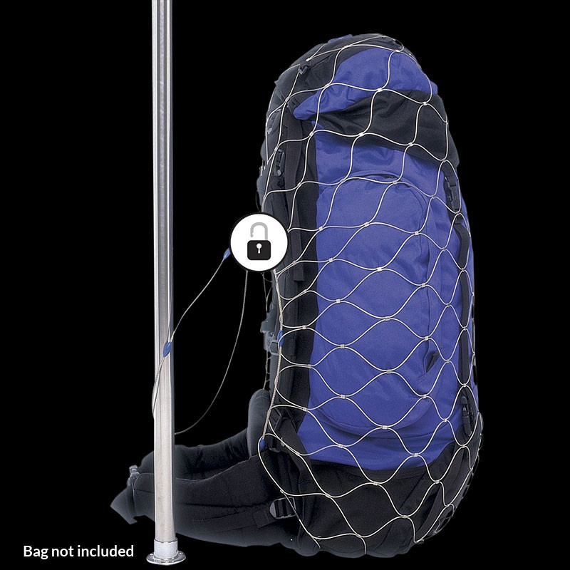Pacsafe accessori da viaggio 55L Backpack Protector Black nero argentato