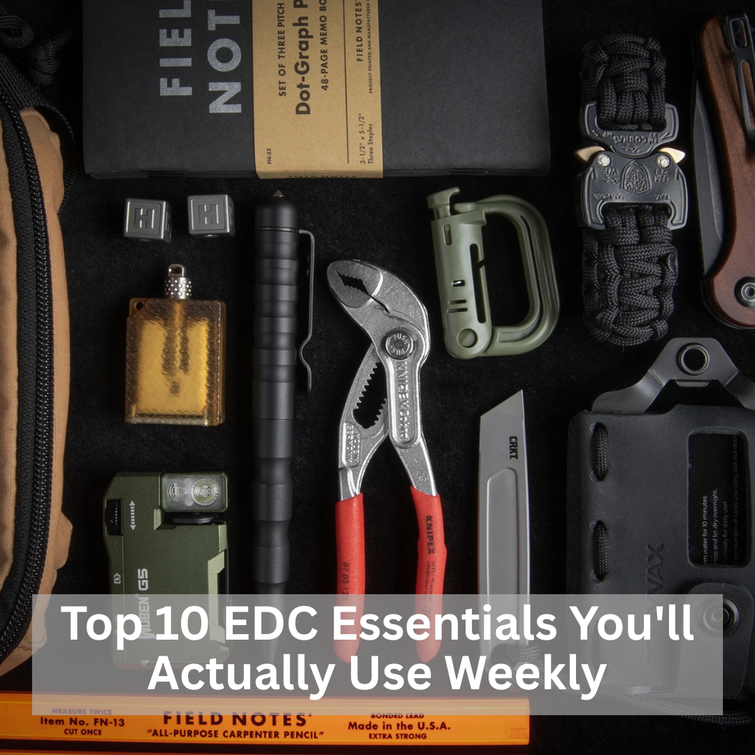 Top 10 EDC Essentials You'll Actually Use Weekly