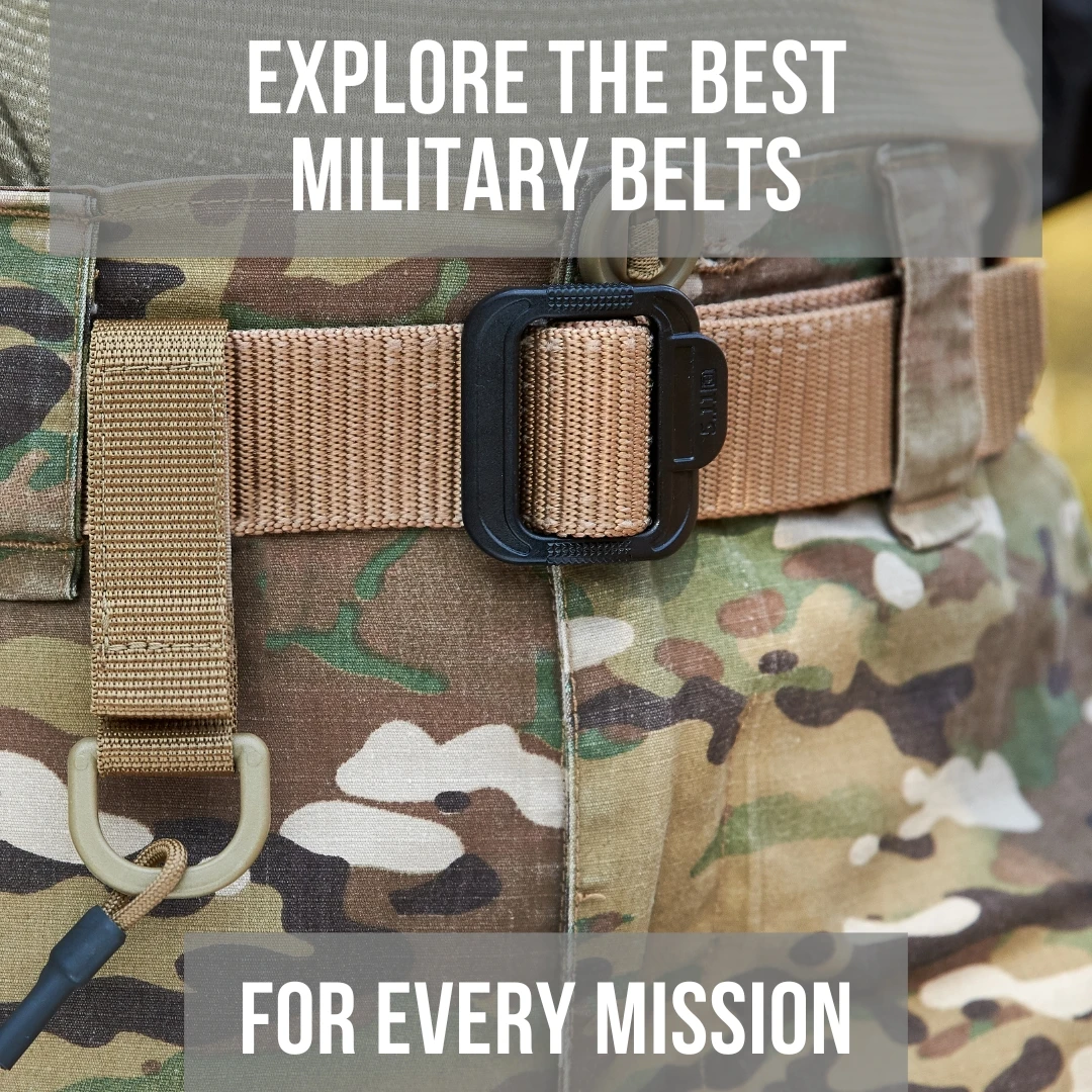 Explore The Best Military Belts For Every Mission - Heinnie Haynes