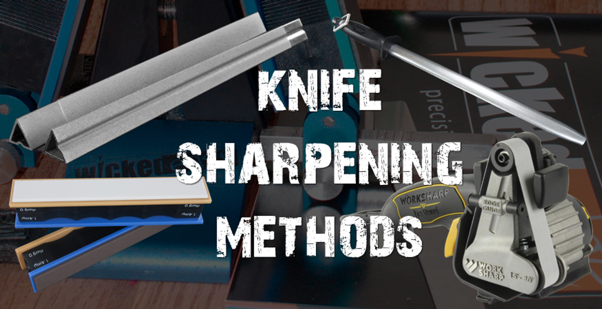 Kwik Sharp Sharpening Tool Crock Stick