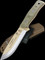 TOPS B.O.B. Fieldcraft - Coyote Tan Fixed Blade