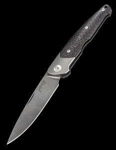 Viper Key Damascus Carbon Fibre Bronze Viper Key Damascus Carbon Fibre Bronze