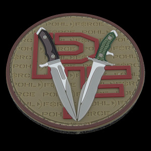 Pohl Force Charlie Three SW Gen2 – Robustes Feststehendes Messer Mit Kydex-Scheide, D2-Stahl