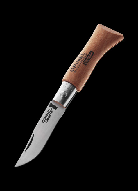 Opinel Carbon Steel Non-Locking No.2 Folding Knife