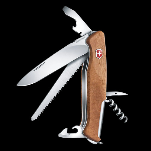 Victorinox Walnut Wood Swiss Army Knife - Spartan