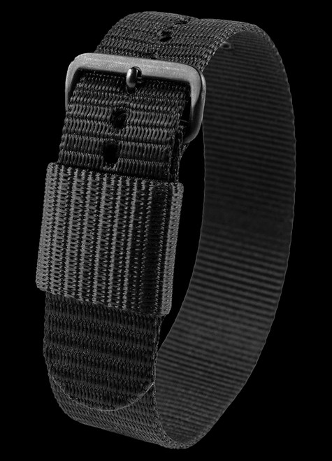 Marathon Nylon Watch Strap 20mm Black