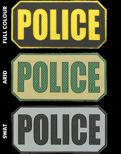 Maxpedition Police ID PVC Morale Patch
