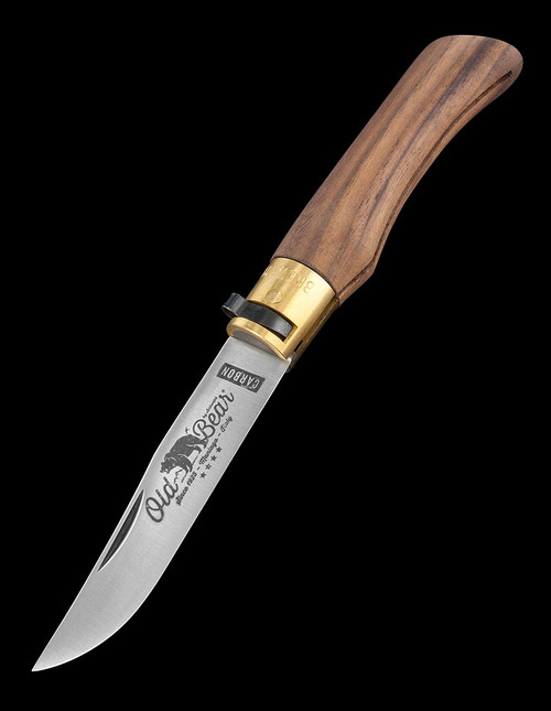 Antonini Old Bear Walnut Carbon Folding Knife