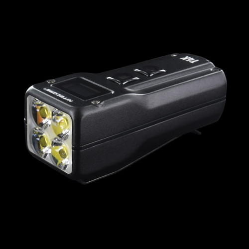 Nitecore E4K Strong Light Highlight 4400 Lumens 21700 Batterie Portable  Lampe De Poche Portable