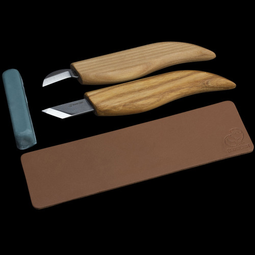 Buy S09 book - Set of 4 Knives in a Book Case – BeaverCraft Tools