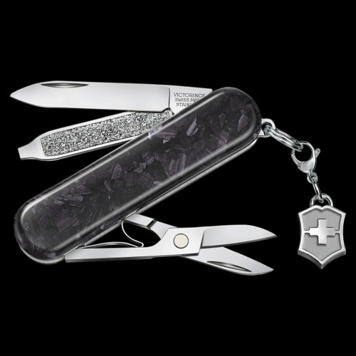  Victorinox Swiss Army Classic Pocket Knife (Silver Alox) :  Everything Else