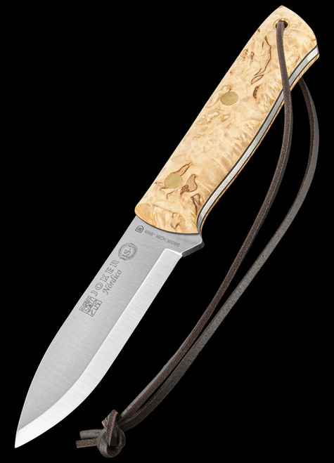 Joker BS9 Nordico Bushcraft Fixed Blade Knife - Micarta