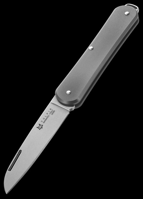 Fox Vulpis 1 Brass Penknife Folding Knife | Heinnie Haynes